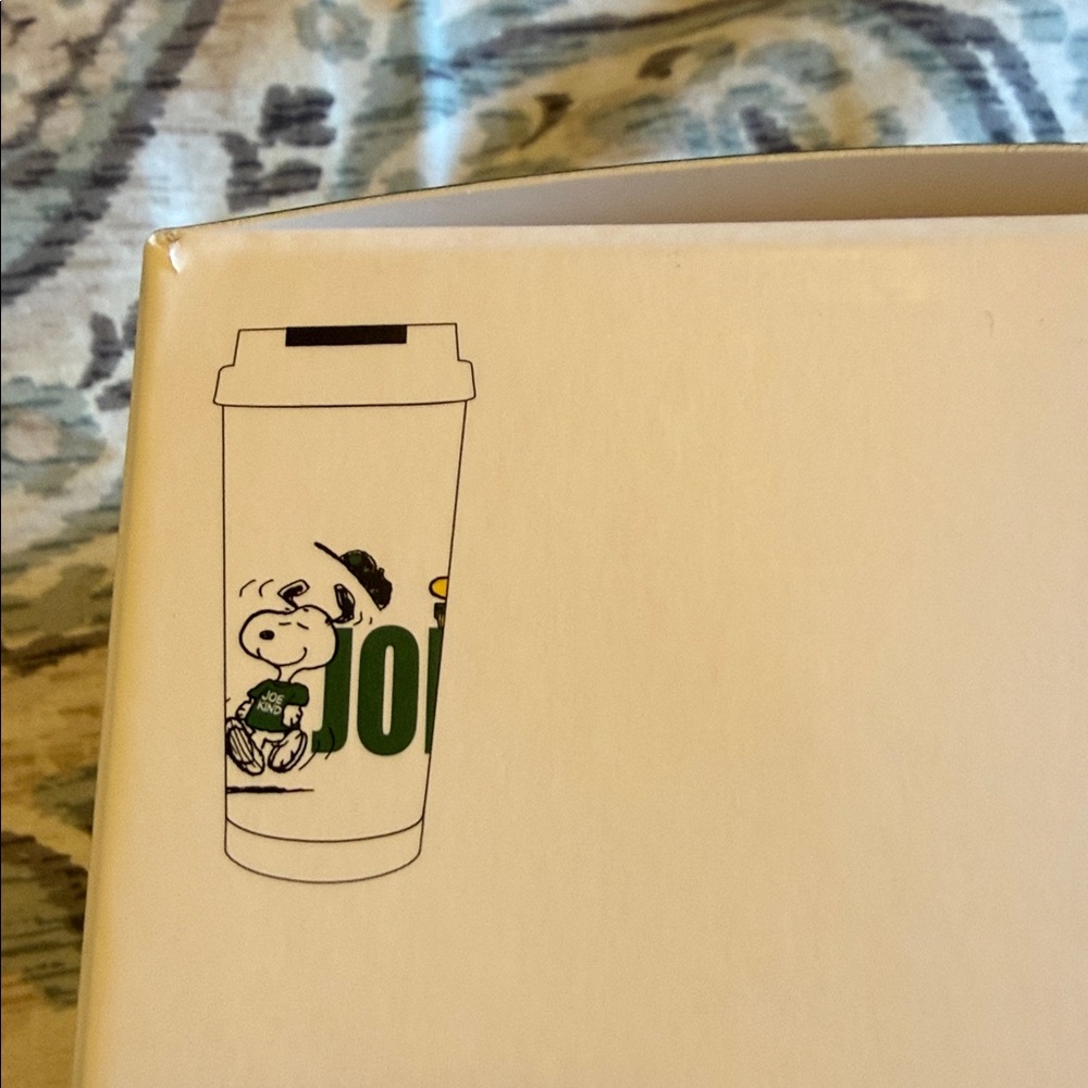 Starbucks Peanuts Collaboration Tumbler 16 oz.  Unopened Box - Picture 5 of 7